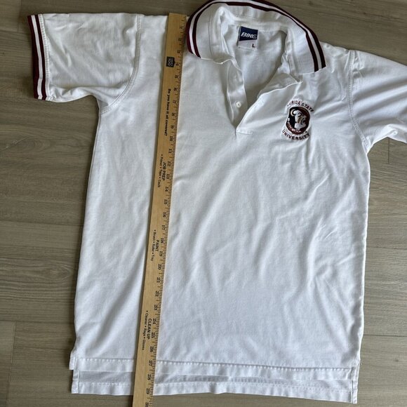 Vintage BIKE‎ Embroidered Shirt Seminoles Florida State FSU Mens L Made in USA - Picture 7 of 10